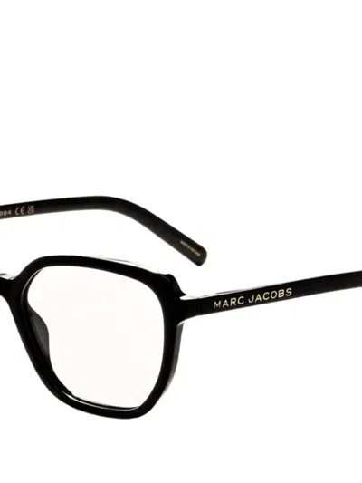 Marc Jacobs Geometric-frame Glasses In Black