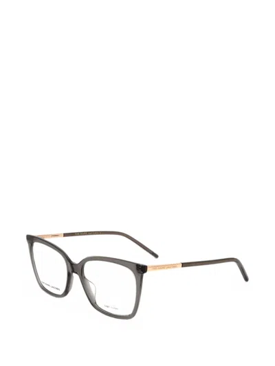 Marc Jacobs 스퀘어 프레임 안경 51mm In Metallic
