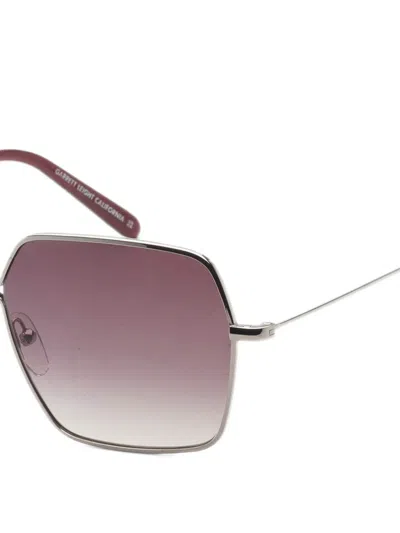 Garrett Leight 메도우 스퀘어 프레임 선글라스 In Metallic