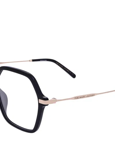 Marc Jacobs Geometric-frame Glasses In Transparent