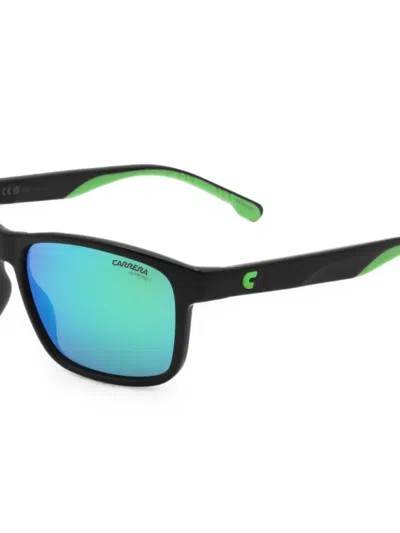 Carrera 직사각 프레임 선글라스 In Black
