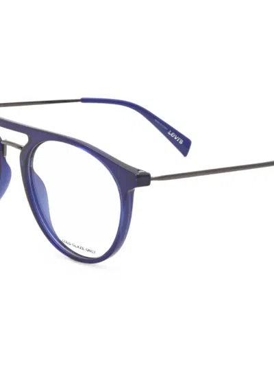 Levi's 라운드 프레임 안경 In Blue