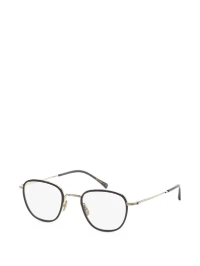 Garrett Leight 그리피스 Ii 인그레이빙 디테일 안경 In Silver