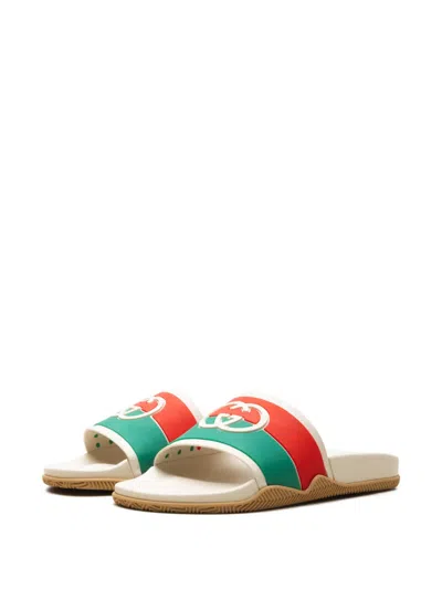 Gucci Interlocking G Slides In Multi