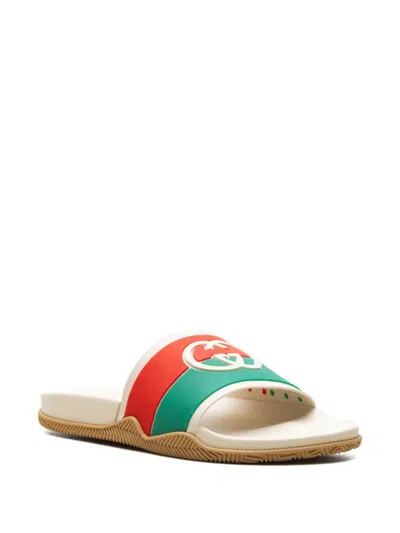Gucci Interlocking G Slides In Multi