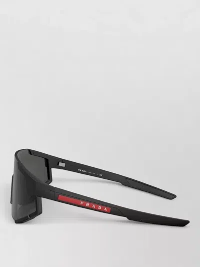 Prada Acetate Sunglasses In Black