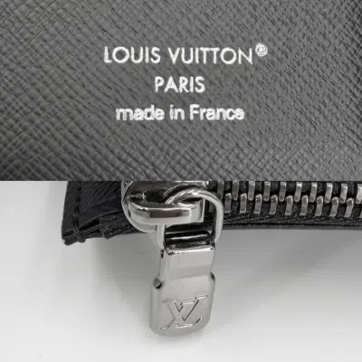 Pre-owned Louis Vuitton Black Monogram Eclipse Wallet (tri-fold) ()