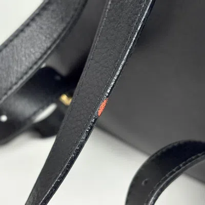 Pre-owned Gucci Black Leather Backpack ()