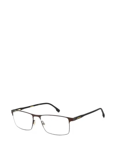 Carrera Rectangle-frame Glasses In Red