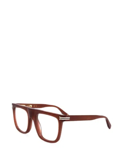 Marc Jacobs Square-frame Glasses In White