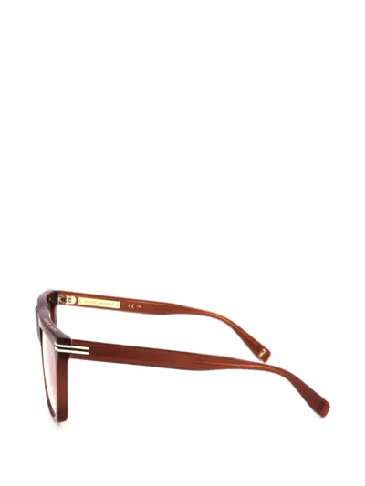 Marc Jacobs Square-frame Glasses In White