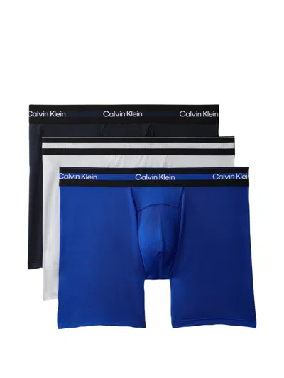 Calvin Klein Icon Active Mesh Boxer Briefs 3-pack In Multi