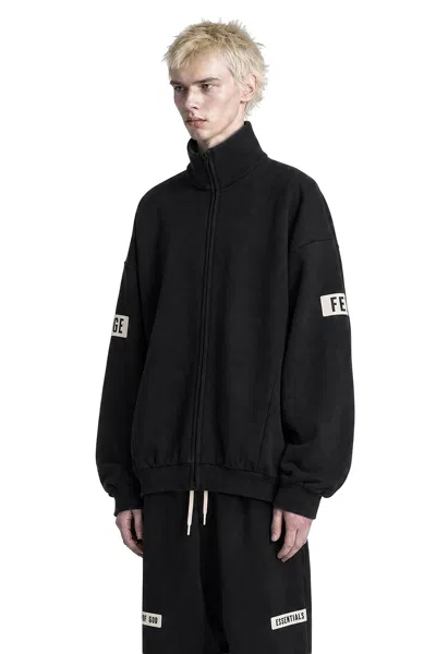 Essentials Track Jacket In Black