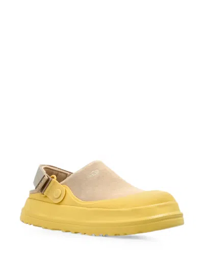 Ugg Goldenglow Suede Clogs In Multi