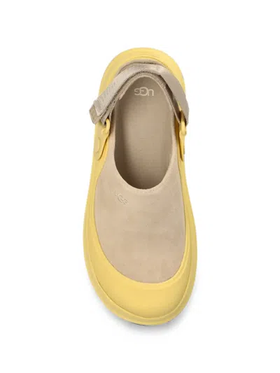 Ugg Goldenglow Suede Clogs In Multi