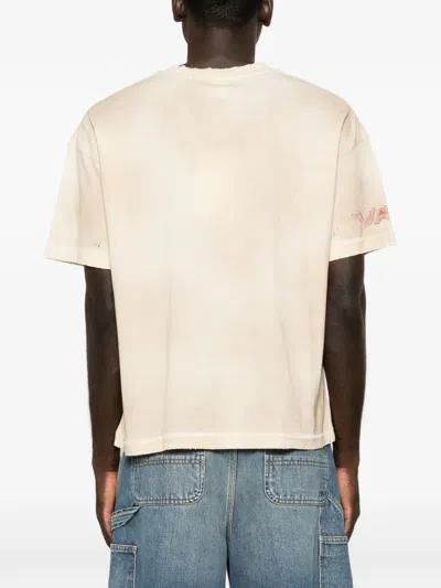 Vale Graphic-print Distressed T-shirt In Multi