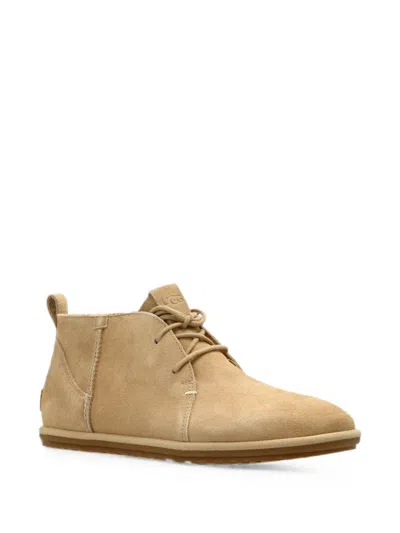 Ugg Classic Deconstructed Lace-up Boots In Neutral