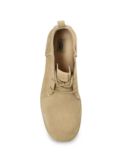 Ugg Classic Deconstructed Lace-up Boots In Neutral