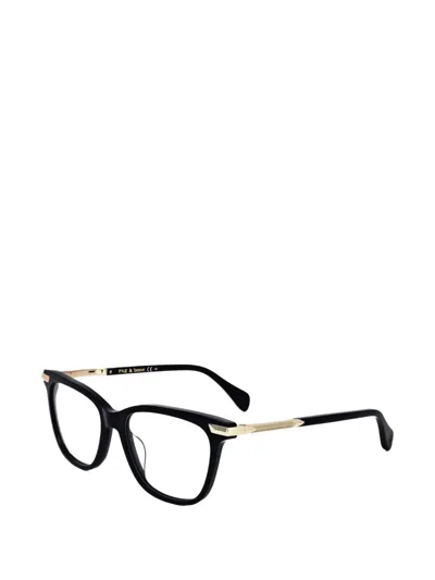Rag & Bone Eyewear Square-frame Glasses In 黑色