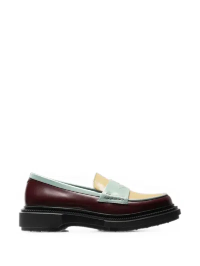 Adieu Type 218 Leather Loafers In Multi