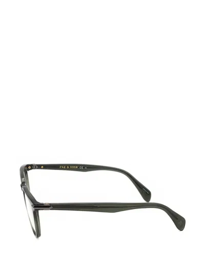 Rag & Bone Eyewear Round-frame Glasses In 绿色