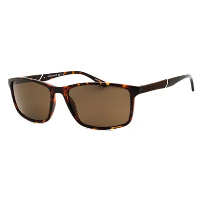 Chesterfield Rectangular Men's Sunglasses In Brown
