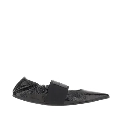 Givenchy Sophisticated Flat Shoes With Pointed Toe Design In Black