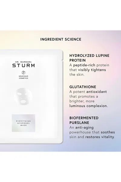 Dr Barbara Sturm Everything Hydrogel Mask In N,a