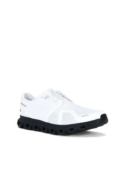 On Cloud 6 Sneaker In White