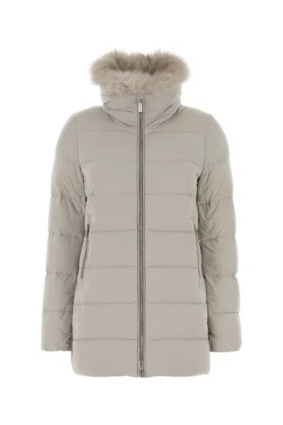 Moorer Down Puffer Jacket In Gray