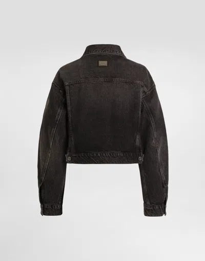 Dolce & Gabbana Denim Jacket In Multicolor