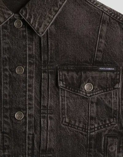 Dolce & Gabbana Denim Jacket In Multicolor