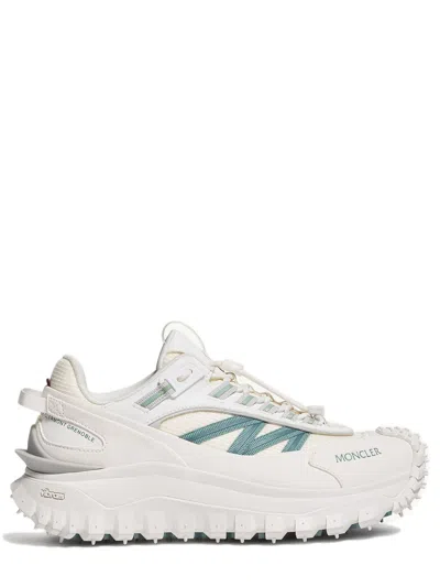 Moncler Trailgrip Low Top Technical Sneakers In White
