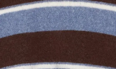 Abound Boxy Rugby Sweater In Blue Clive Stripe