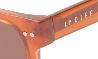 Diff Marco 56mm Square Sunglasses In Clay Brown