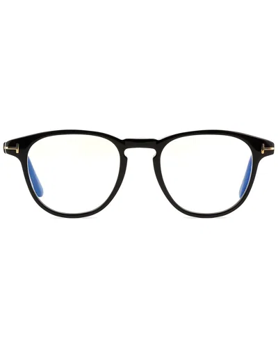 Tom Ford Men's Ft5899-b 48mm Optical Frames In Metallic