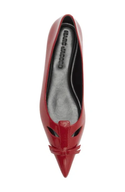 Marc Jacobs The Kiki Ballet Flat In White