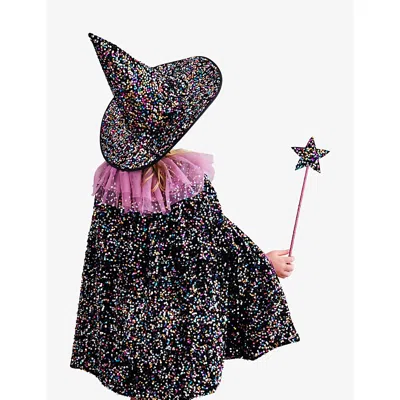 Mimi & Lula Dazzle Sequin-embellished Witch Hat Mult In Multi