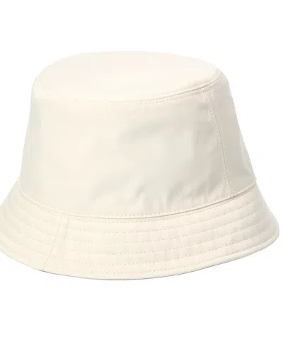 Moncler Logo-patch Bucket Hat In Metallic