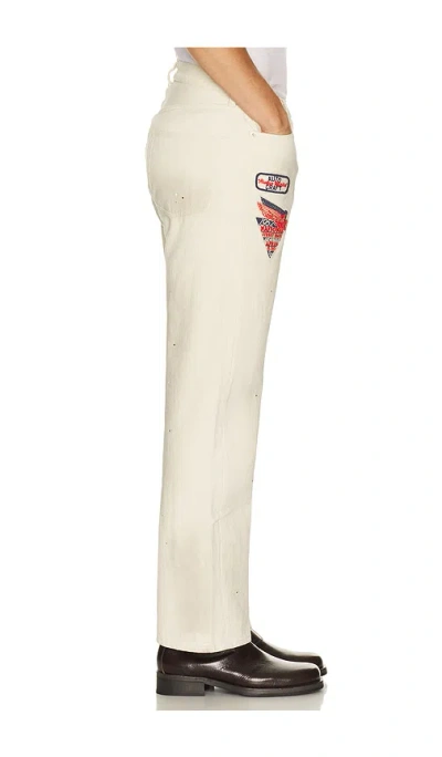 Samuel Zelig Service Pant In Neutral