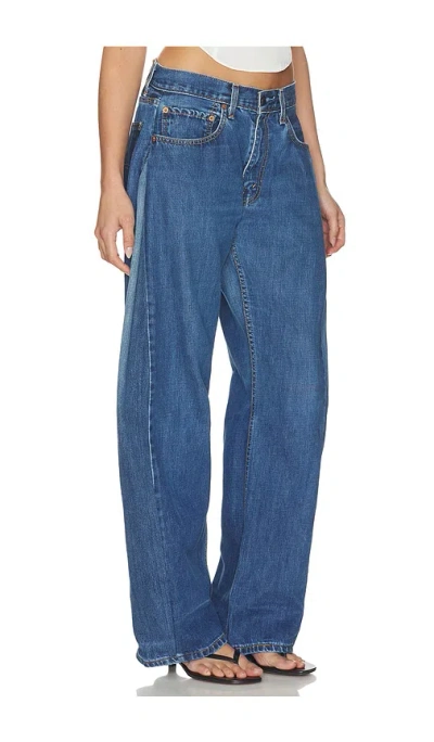Aligrace The Monroe Barrel Jean In Blue