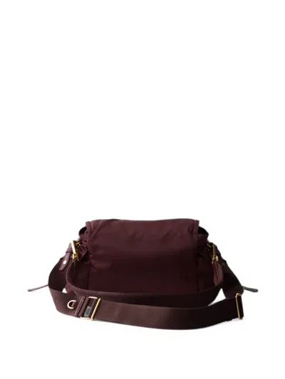 Prada Explore Medium Re-nylon Shoulder Bag With Flap In Pattern