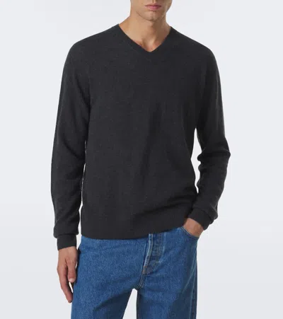 The Row Pullover Thamm Aus Kaschmir In Gray