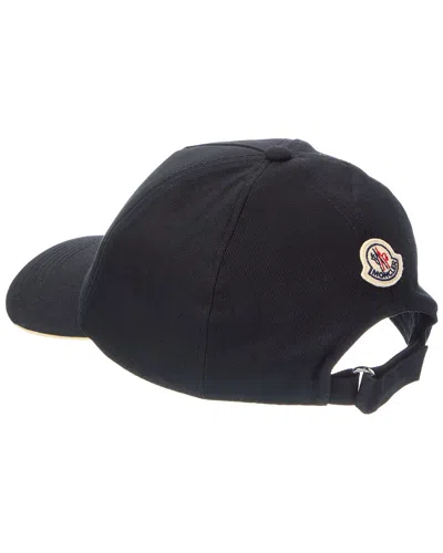 Moncler Casual Cap Curved Brim Eyelet Vents In Neutral