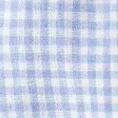 Hollister Low-rise Linen-blend Micro Pull-on Shorts In Light Blue Check