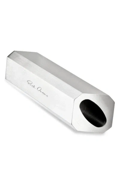 Rick Owens Lighter Holder In Silver