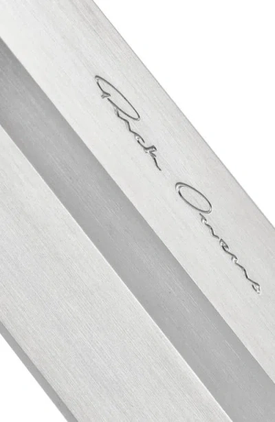 Rick Owens Lighter Holder In Silver