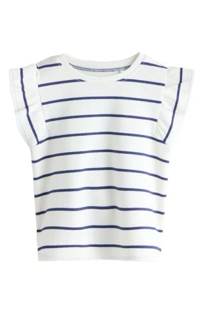 Next Kids' 5-pack Assorted Frill Tops In Multi