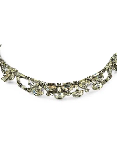 Madison 라인스톤 장식 네크리스 In Gold