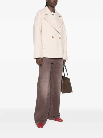 Max Mara Long.sleeve Jacket In Neutral